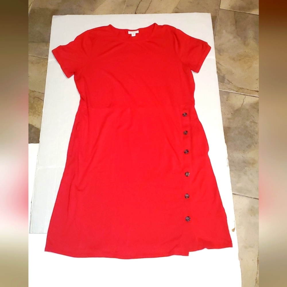 J. Jill dress holiday red